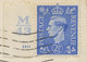 Delcampe - GB 1943 George VI 2 1/2d Ultramarine Single Postage 4 VF Covers ALL CONTROLS - Plaatfouten En Curiosa