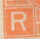 GB 1869 QV 4d Vermilion Pl.10 With Wing Margin (RG) On Cover To LYON VARIETY - Variétés, Erreurs & Curiosités