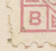 GB 1876 QV 2 1/2 D Rosy Mauve Pl.5 VARIETY: Missing Perf.-hole At Left (BH) Also POSTMARK-ERROR On Superb Cvr - Plaatfouten En Curiosa