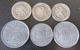 Belgique - 6 Monnaies Entre 1863 Et 1946 - Verzamelingen