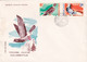 A2849 - The Traveling Pigeon Birds, Columbiformes, Socialist Republic Of Romania, Bucuresti 1981 3 Covers FDC - Duiven En Duifachtigen
