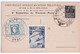 1931 - VIGNETTE EXPOSITION De NICE (ALPES MARITIMES) Sur CARTE OFFICIELLE ILLUSTREE (VOIE DOS) - Filatelistische Tentoonstellingen