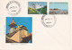 A2860 - Obiective Turistice De Vizitat Romania, Bucuresti 1978, Republica Socialista Romania 4 Covers  FDC - FDC