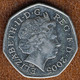 Great Britain United Kingdom 50 Pence 2005, First English Dictionary, KM#1050, XF - 50 Pence