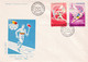 A2862 - Summer Olympic Games In Moscow 1980 URSS, Bucuresti 1980, Socialist Republic Of Romania 3 Covers  FDC - Unclassified