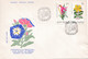 A2863 - Exotic Flowers From Botanical Garden, Bucuresti 1980, Socialist Republic Of Romania 3 Covers  FDC - Otros & Sin Clasificación