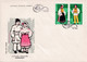 A2869 - Costume Populare Romanesti Mehedinti, Bucuresti 1987, Republica Socialista Romania 4 Covers  FDC - FDC