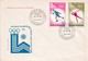 A2882 - Jocurile Olimpice De Iarna Lake Placid 1980, Bucuresti 1979, Republica Socialista Romania 3 Covers FDC - FDC