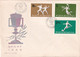 A2914 - Sport 1969, Prima Zi De Emisiune Bucuresti 1969, Romania 3 Covers FDC - FDC