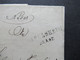 AD Württemberg 1856 Dienstbrief /Verweisung Stempel L2 Adelsheim 26. Apr. Und Rücks. L2 Mosbach 26. Apr U. K2 Neuenstadt - Covers & Documents