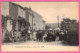 Beaulieu Fête Votive De 1922  * Cp  Animée Villageois Festivité * Ardèche 07460 * Beaulieu Arrondissement De Largentière - Altri & Non Classificati