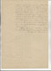 LETTRE DU MAIRE DE SOURCIEUX -RHONE -AU SENATEUR PREFET POUR DEMANDER UN AJUSTEMENT DE TRANSFERT DE BUDGET -ANNEE 1866 - Decrees & Laws