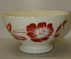 Delcampe - ANCIEN TRES GRAND BOL CERAMIQUE De DIGOIN 9654 - 10 à Décor De Grosse Fleurs ROUGE Ou ROSE Foncé ART DECO COLLECTION - Autres & Non Classés