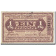 Billet, Allemagne, 1 Pfennig, 1917, 1917-01-01, Camp De Prisonniers, TB - Etappeninspectie