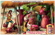 6 Cartes Chromo Fabrication De L'Essence De Roses 1908  2CP Cueilette Des Fleurs De Jasmin Parfumerie Bruno Court Grasse - Vintage (until 1960)