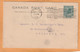 Canada Old Card Mailed - 1903-1954 Kings