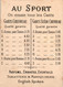 Delcampe - 4 Cards Cartes Chromo Lemmens Parfumeur Rue Scribe PARIS Chapeaux Hats   Lith. May& Deymarie - Vintage (until 1960)