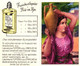 Delcampe - 7 Cartes Eau De Cologne Sylvia Tuypens  St.Niklaas-Waas  Femmes Célèbres De L'histoire Reine De Saba Jézabel Cléopatre - Profumeria Antica (fino Al 1960)