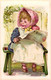 3 Chromos, Dimension Of  Postcard, Sweet Chimes Best Perfume Made , Children With Newspapers Parfum Perfuma - Antiquariat (bis 1960)