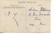 PORT AVIATION Essonne Erinnophilie Vignette Rouge + Mécanique KRAG Sur 10c Semeuse 18.10.1909 Sur Cpa PAULHAN      ..G - 1960-.... Cartas & Documentos