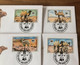 Mongolia 1985, WWF Camels, Complete Set On 4 FDC's - FDC