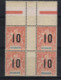 Réunion_  Bloc Sans Millésimes 10 S 40   N°76 BDF 1912 - Autres & Non Classés