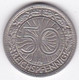 Allemagne 50 Reichspfennig 1927 A BERLIN,  , En Nickel , KM# 49 - 50 Rentenpfennig & 50 Reichspfennig