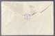 Espagne Lettre 1872 N°107 X3 De San Sebastian Pays Basco Pour Paris Entréé Rouge Par St Jean De Luz TB - Cartas & Documentos