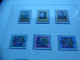 DESTOCKAGE- LIECHTENSTEIN  TIMBRES NEUFS ** DE 1985 A 1990  SUR FEUILLES VOLANTES LINDNER - Neufs