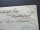 AD Baden 11.6.1863 Dienstbrief Mit K2 Niederstetten An Das Königliche Amts Notariat In Blaufelden Mit Ank. Stempel - Covers & Documents