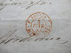 AD2.2.1853 Preussen Niederschlesien Ra2 Liegnitz Auslandsbrief Nach Bordeaux Rücks. 5 Stempel Davon 3x Bahnpost Stp. - Covers & Documents