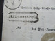 Delcampe - AD 30.11.1860 Preussen Pommern Ra2 Dirschau Justiz Dienst Sache / Documentum Insinuationis Einige Stempel!! - Brieven En Documenten