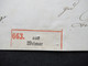 AD NDP 12.1.1870 Sauberer Kleiner K1 Weimar Nach Stuttgart Klebezettel Aus Weimar Briefvorderseite / VS - Covers & Documents