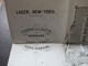 Delcampe - AD NDP 22.9.1871 Nr. 16 EF Faltbrief Mit Inhalt Alexandre Taillandier Dekorativer Briefkopf Lager New York Factura - Briefe U. Dokumente