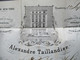 Delcampe - AD NDP 22.9.1871 Nr. 16 EF Faltbrief Mit Inhalt Alexandre Taillandier Dekorativer Briefkopf Lager New York Factura - Briefe U. Dokumente