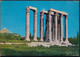 °°° 26603 - GREECE - ATHENS - THE TEMPLE OF OLYMPIAN ZEUS - With Stamps °°° - Greece