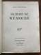Jules Supervielle - Oublieuse Mémoire - French Authors