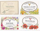 Lot De 24 Superbes étiquettes De Vins Thème FLEURS (Wine Labels With Flowers) Vins Du Beaujolais - Blumen