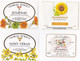Lot De 24 Superbes étiquettes De Vins Thème FLEURS (Wine Labels With Flowers) Vins Du Beaujolais - Fleurs