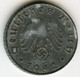 Allemagne Germany 5 Reichspfennig 1942 B J 370 KM 100 - 5 Reichspfennig