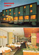 Allemagne Wetzlar Lahn Restaurant Hotel Wetzlarer Hof CPSM GF + Timbre Cachet 1965 Voiture Auto Mercedes - Wetzlar