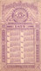 1 Calendrier 1879   George Clark Clark's Best Six Cord O.N.T. Spool Cotton Chinese Artist Ladies Pocket Caledar - Kleinformat : ...-1900