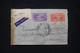 RÉUNION -Enveloppe En Reco.de St Denis Pour Madagascar En 1943 Avec Contrôle, Affr. Recto / Verso France Libre - L 94637 - Covers & Documents