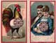 1 Calendrier 1881  George Clark Clark's Best Six Cord O.N.T. Spool Cotton Rooster Haan - Small : ...-1900