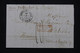 TURQUIE - Lettre De Constantinople Pour La France En 1849 Avec Cachet Des Paquebots De La Méditerranée  - L 94645 - ...-1858 Voorfilatelie