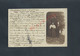 SUISSE CARTE PHOTO SUR TIMBRE PERSONNAGES A LA BELLE EPOQUE ECRITE DE BUCHILLON ( VAUD ) 1899 : - Buchillon