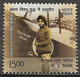 India 2019. Scott #3138 (U) Indian Pilots Of World War I, Lieutenant Hardit Singh Malik - Usados