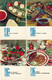 UKRAINE FOOD With RECIPES 15 Postcards With Holder 1970 #A56 - Recipes (cooking)