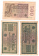 SALE 3 Germany Anti-Nazi Propaganda FORGERY Overprint On Genuine Mark 1922/1923 Banknote VF- (small Tears) - Other & Unclassified