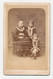 Oude Kabinet Foto Moeder Met Kinderen - Fotograaf J. Dubois-Gabriels - Malines Mechelen - Old (before 1900)